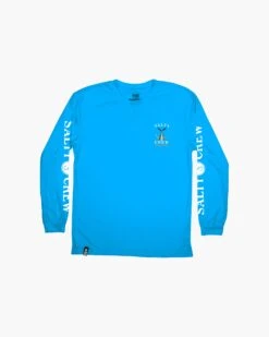 Salty Crew Tailed Blue L/S Sunshirt -Salty Crew 20135037 BLUE