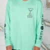 Salty Crew Tailed Seafoam L/S Sunshirt -Salty Crew 20135037 SEAFOAM OMFRONT