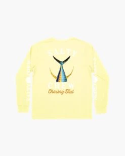 Salty Crew Tailed Yellow L/S Sunshirt -Salty Crew 20135037 YEL BACK