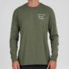 Salty Crew Bruce Forest Heather L/S Standard Tee -Salty Crew 20135070 FRSTHTR OMFRONT