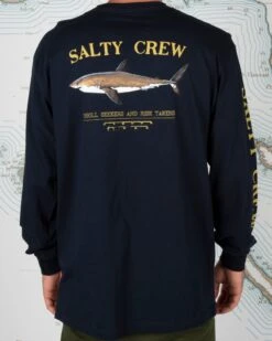 Salty Crew Bruce Navy L/S Standard Tee