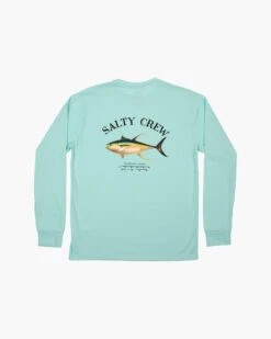 Salty Crew Ahi Mount Sea Foam L/S Tech Tee -Salty Crew 20135117 SEAFOAM BACK2