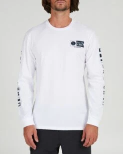 Salty Crew Alpha White L/S Premium Tee
