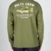 Salty Crew Bigmouth Sage L/S Premium Tee -Salty Crew 20135144 SAGE OMBACK