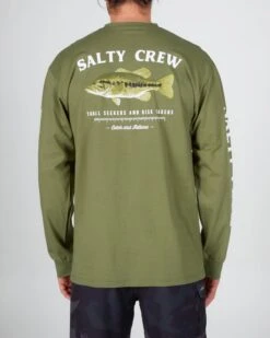 Salty Crew Bigmouth Sage L/S Premium Tee