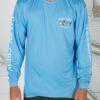 Salty Crew Bruce Light Blue L/S Sunshirt -Salty Crew 20135148 LBL OMFRONT