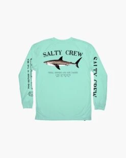 Salty Crew Bruce Sea Foam L/S Sunshirt -Salty Crew 20135148 SEAFOAM BACK