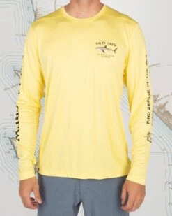 Salty Crew Bruce Yellow L/S Sunshirt