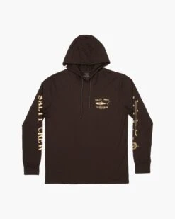 Salty Crew Bruce Black Hood Tech Tee -Salty Crew 20135213 BLK 45a71188 7b06 4bfb ac0d bfe711fae596