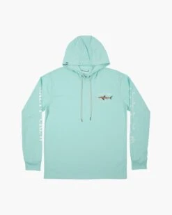 Salty Crew Bruce Sea Foam Hood Tech Tee -Salty Crew 20135213 SEAFOAM
