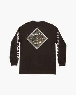 Salty Crew Tippet Decoy Black L/S Standard Tee -Salty Crew 20135224 BLK BACK