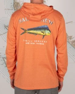 Salty Crew El Dorado Sunburn Hood Tech Tee