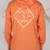 Salty Crew Tippet Sunburn Pocket Hood Tech Tee -Salty Crew 20135237 SUNBURN OMBACK