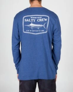 Salty Crew Stealth Navy Heather L/S Standard Tee