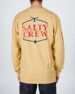 Salty Crew Skipjack Camel L/S Premium Tee