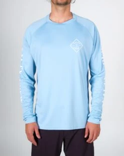 Salty Crew Tippet Light Blue Pinnacle + L/S Sunshirt