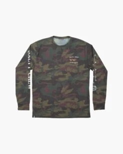 Salty Crew Bruce Camo L/S Tech Tee -Salty Crew 20135321 CAMO