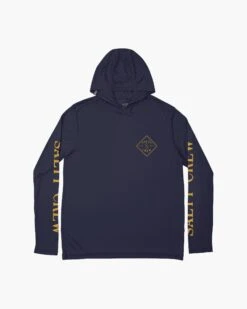 Salty Crew Tippet Navy Hood Sunshirt -Salty Crew 20135323 NVY
