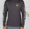 Salty Crew Ahi Mount Charcoal Hood Sunshirt -Salty Crew 20135325 CHARCOAL OMFRONT