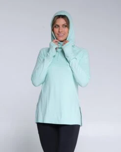 Salty Crew Thrill Seekers Sea Foam Hooded Sunshirt -Salty Crew 20135358W SEAFOAM 3