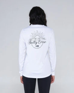 Salty Crew Sun Rays White L/S Sunshirt -Salty Crew 20135393W WHT 2
