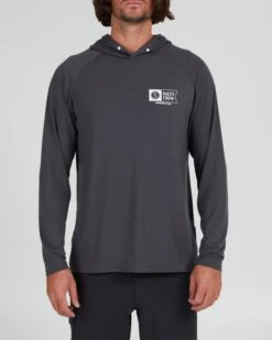 Salty Crew Mariner Charcoal UV Hood
