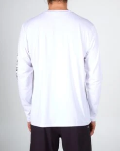 Salty Crew Thrill Seekers White L/S Surf Shirt -Salty Crew 20135401 WHT OMBACK