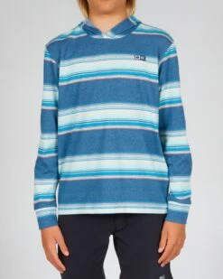 Salty Crew Outskirts Boys Navy UV Hood