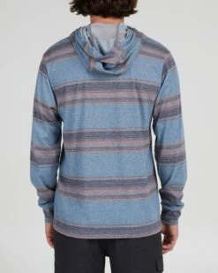 Salty Crew Outskirts Slate Heather UV Hood -Salty Crew 20135402 SLAHEA OMBACK