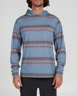 Salty Crew Outskirts Slate Heather UV Hood