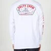Salty Crew Trollin White L/S Standard Tee -Salty Crew 20135409 WHT OMBACK