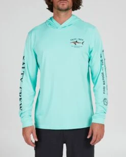 Salty Crew Bruce Sea Foam Hood Sunshirt
