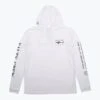 Salty Crew Bruce White Hood Sunshirt -Salty Crew 20135418 WHT