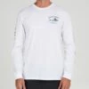 Salty Crew Rooster White L/S Premium Tee -Salty Crew 20135421 WHT OMFRONT