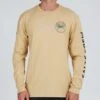 Salty Crew Blue Crabber Camel L/S Premium Tee -Salty Crew 20135422 CAM OMFRONT