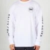 Salty Crew Blue Crabber White L/S Premium Tee