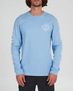 Salty Crew Tippet Marine Blue L/S Premium Tee