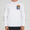 Salty Crew Beach Day White L/S Premium Tee