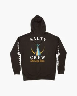 Salty Crew Tailed Black Hood Fleece -Salty Crew 20335015 BLK BACK