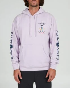 Salty Crew Tailed Lavender Hood Fleece