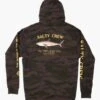 Salty Crew Bruce Boys Black Camo Hood Fleece -Salty Crew 20335029Y BLKCAMO BACK
