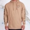 Salty Crew Bruce Sandstone Hood Fleece -Salty Crew 20335029 SANDSTNE OMFRONT