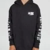 Salty Crew Alpha Flag Boys Charcoal Heather Fleece -Salty Crew 20335063Y CHARHEA OMFRONT