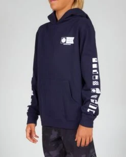 Salty Crew Alpha Flag Boys Navy Fleece -Salty Crew 20335063Y NAVY SIDELEFT