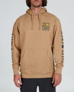 Salty Crew Ink Slinger Sandstone Hood Fleece