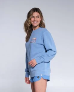 Salty Crew Ahoy Marine Blue Boyfriend Crew -Salty Crew 20335207W MRBLU 3