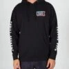 Salty Crew Layers Black Hood Fleece -Salty Crew 20335218 BLK OMFRONT