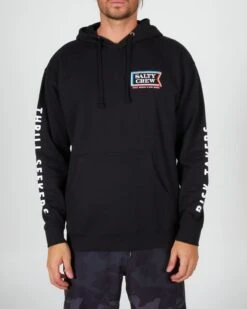 Salty Crew Layers Black Hood Fleece