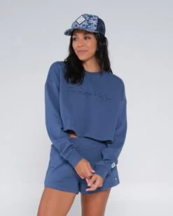 Salty Crew Beach Day Blue Steel Crew -Salty Crew 20335229W BSTL 3