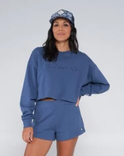 Salty Crew Beach Day Blue Steel Crew -Salty Crew 20335229W BSTL 6